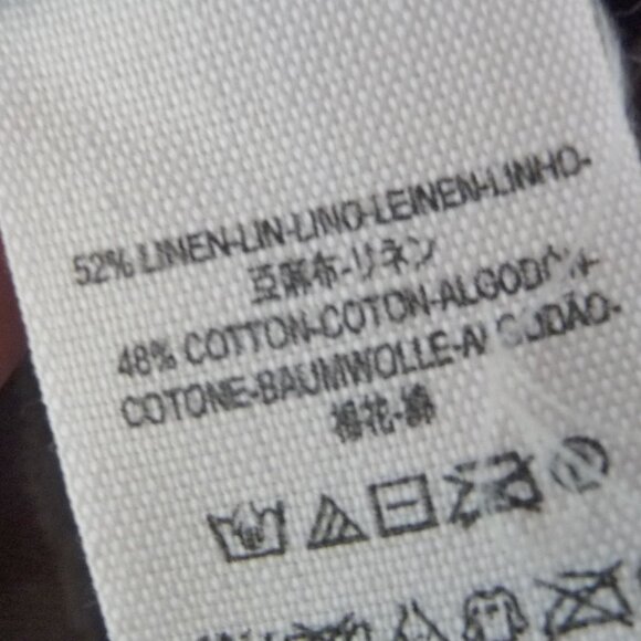 FREE PEOPLE OVERSIZED TOP SMALL LINEN BLEND - Picture 11 of 11